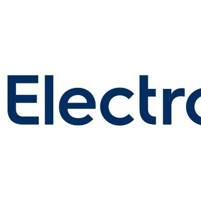 Logomarca Electrolux com fundo branco