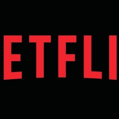 Logomarca da Netflix com fundo preto