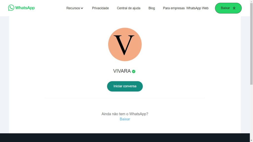 WhatsApp Vivara