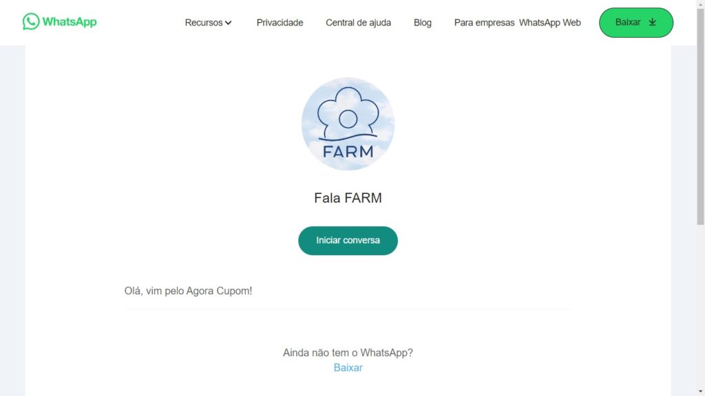 WhatsApp Farm Rio