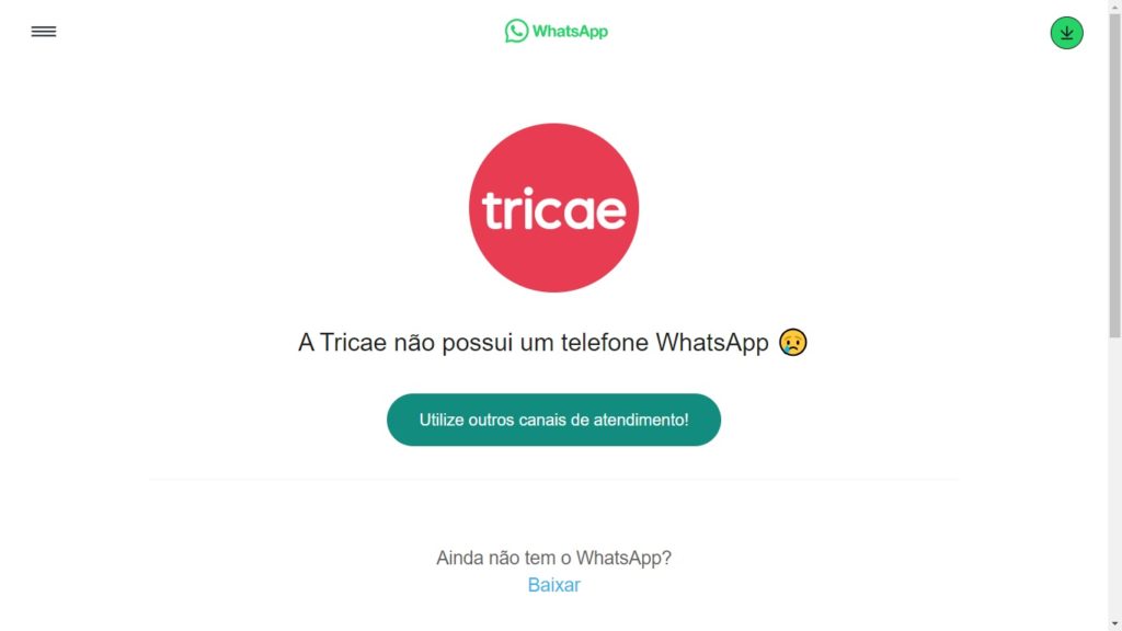 WhatsApp Tricae