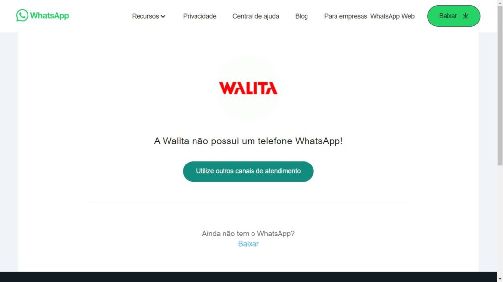 WhatsApp Walita