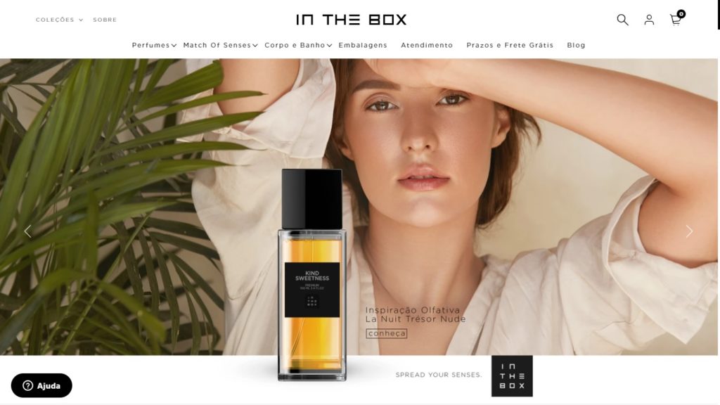 Página inicial In The Box Perfumes