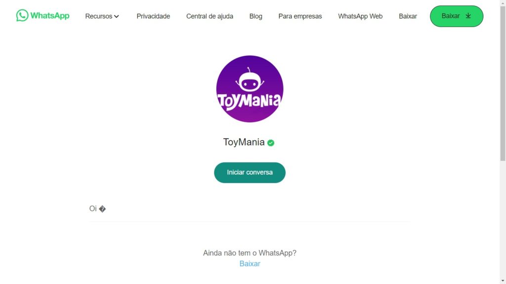 WhatsApp ToyMania